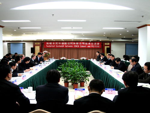 海螺水泥與伯利休斯公司深化技術交流，共謀綠色發展新篇章